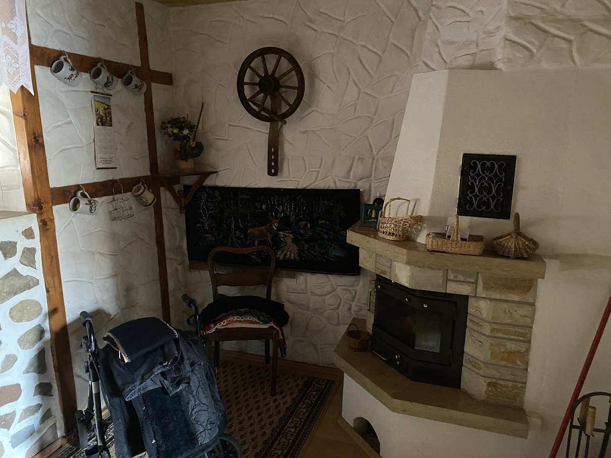 Rustikales Einfamilienhaus mit Nebengelass und einem großen Garten in