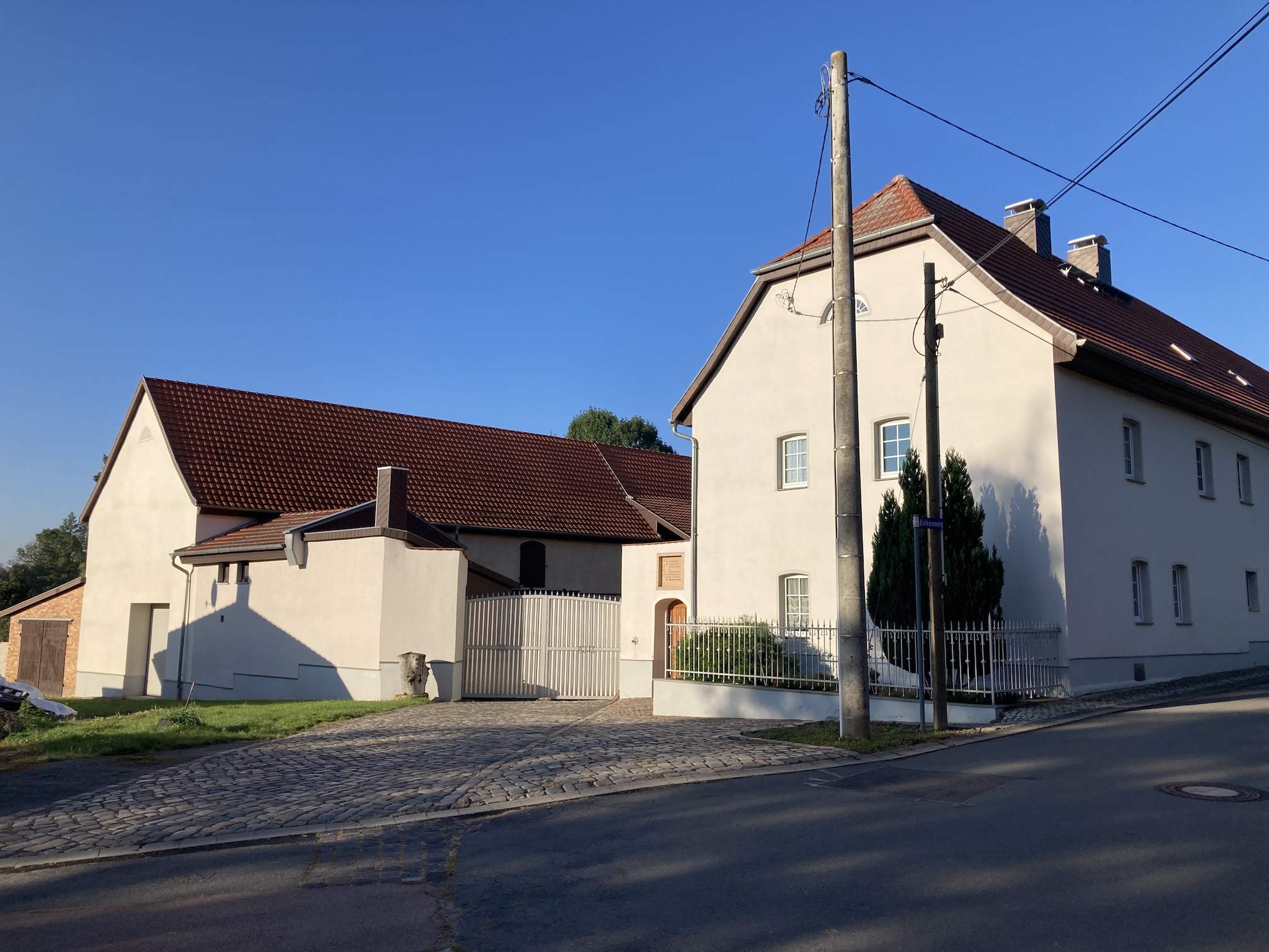 Bauernhof in Dederstedt Nahe Süßer See im Seegebiet Mansfelder Land