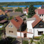 Blick auf Ferienhaus / Einfamilienhaus in Aseleben Süßer See